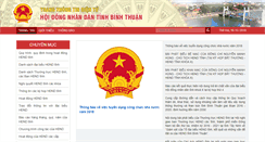 Desktop Screenshot of hdnd.binhthuan.gov.vn